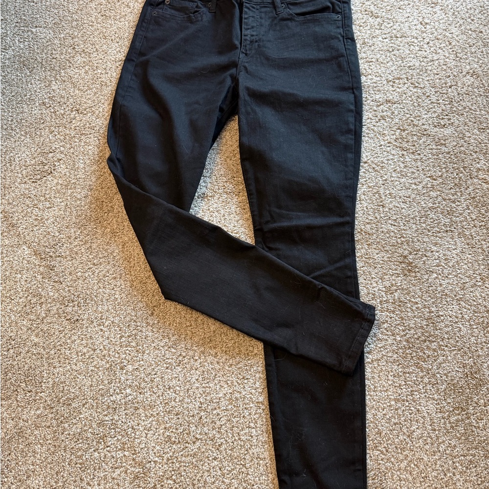 GAP Women's Dark Charcoal Skinny Jeans